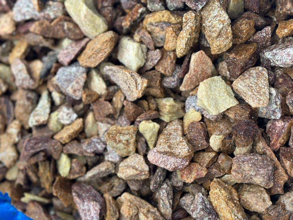 Златолит персиковый декоративная каменная крошка купить в Аше