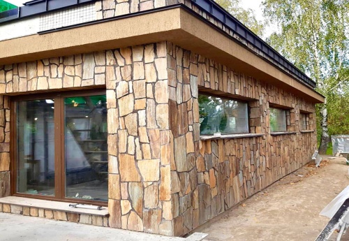 Плитняк кора дерева для фасада купить в Аше