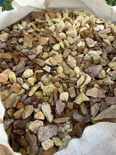 Златолит персиковый декоративная каменная крошка купить в Аше