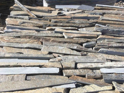 Горбушка златолит мультиколор для облицовки купить в Аше