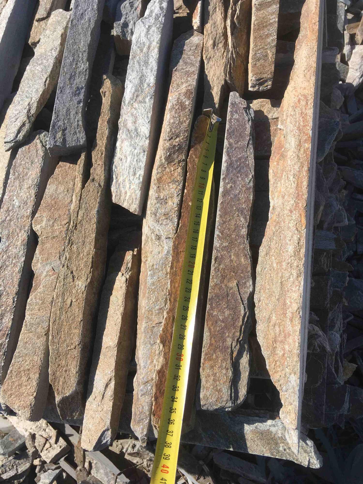 Горбушка златолит мультиколор для облицовки купить в Аше