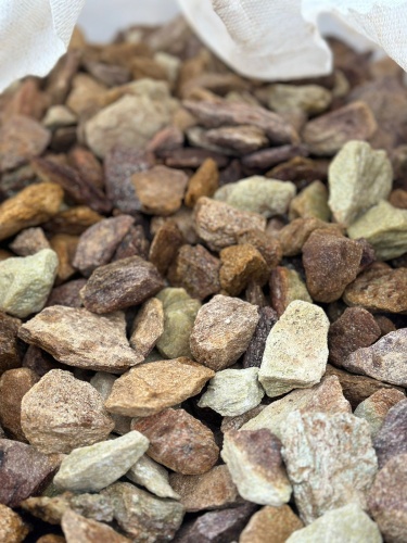 Златолит персиковый декоративная каменная крошка купить в Аше