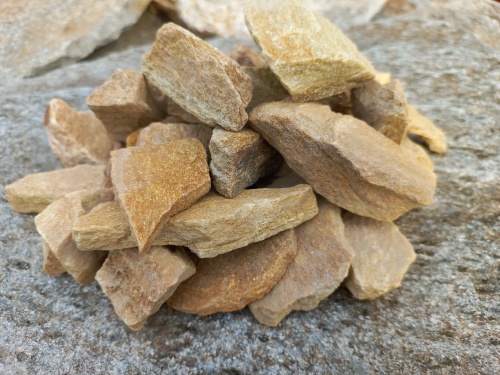 Златолит жёлтый декоративная каменная крошка купить в Аше