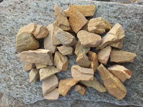 Златолит жёлтый декоративная каменная крошка купить в Аше